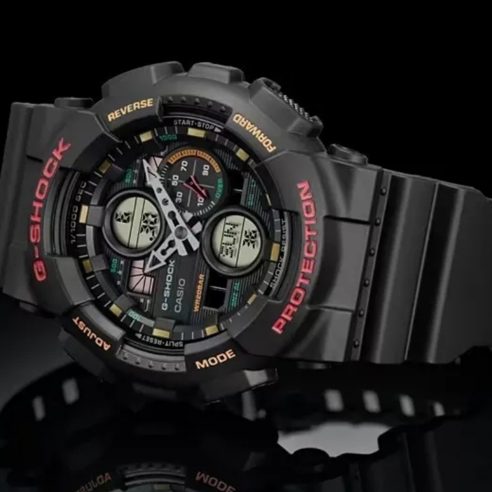 Casio G-Shock GA-140 Series 90's motif Watch GA140-1A4